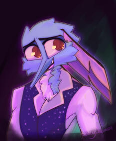 High-contrast lighting, glow effect, soft shading, painted BG, experimental shading. Example total: 21 USD